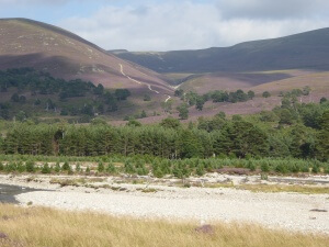 Autumn hiking Highlands