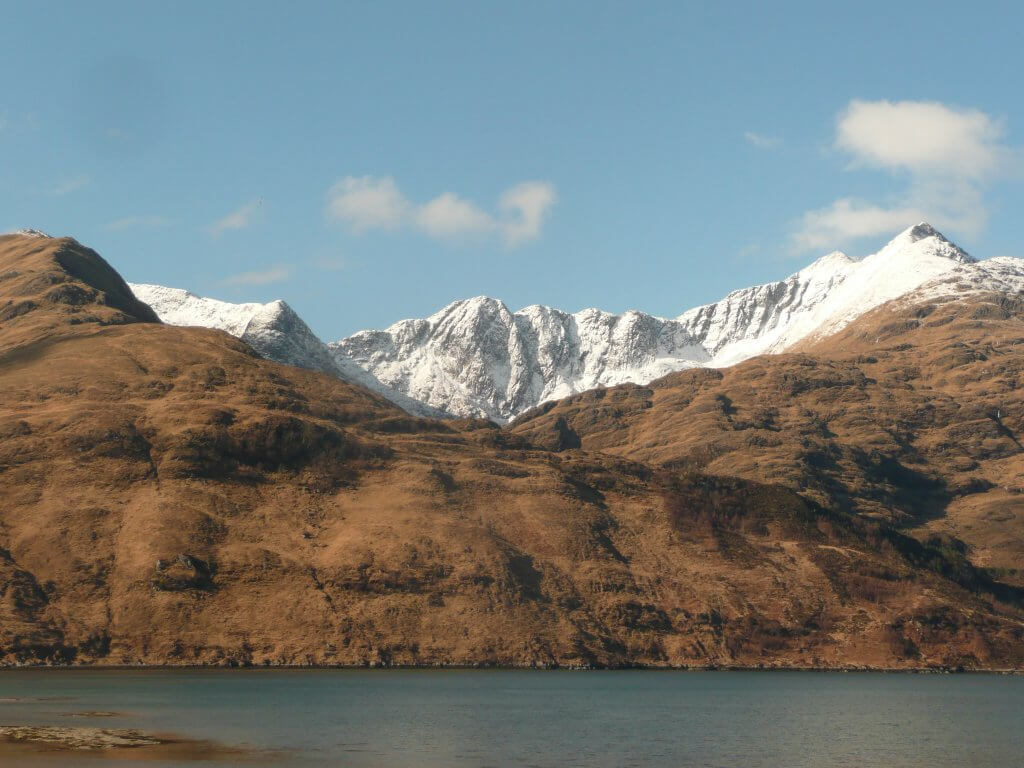 Winter walking expedition on the remote peninsula of Knoydart