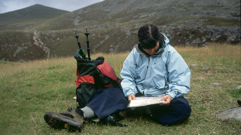 mountain navigation course, Highlands of Scotland