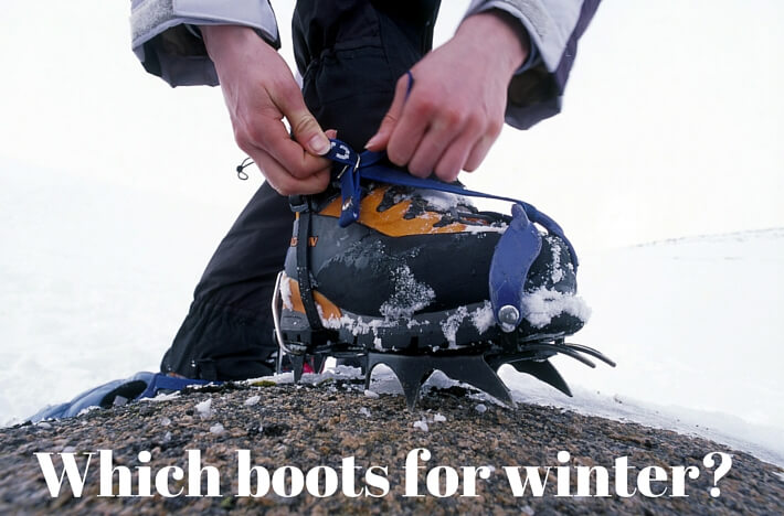 gift ideas for hikers: winter boots