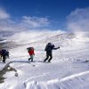 winter walking in Scotland
