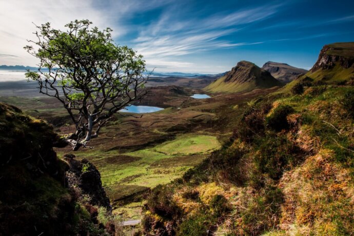 hiking on skye