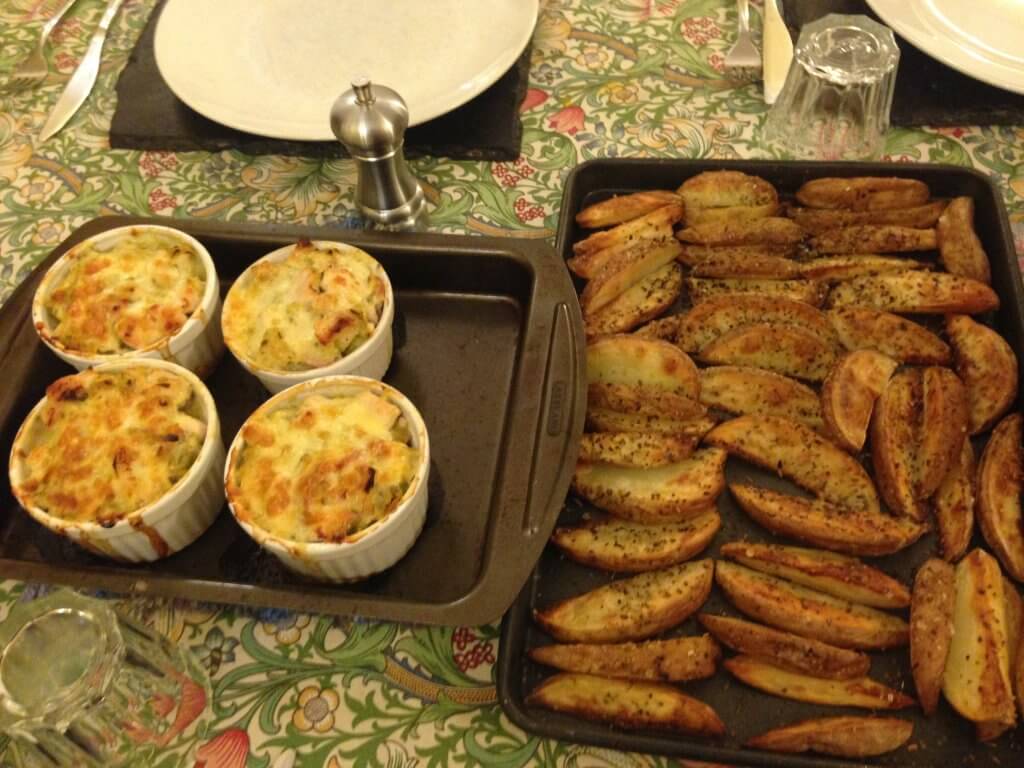 Chicken and tarragon pots a dieter's version. Simple & tasty