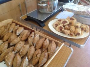 mini cheese & potato pasties