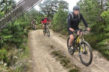 mountain biking in the Cairngorms