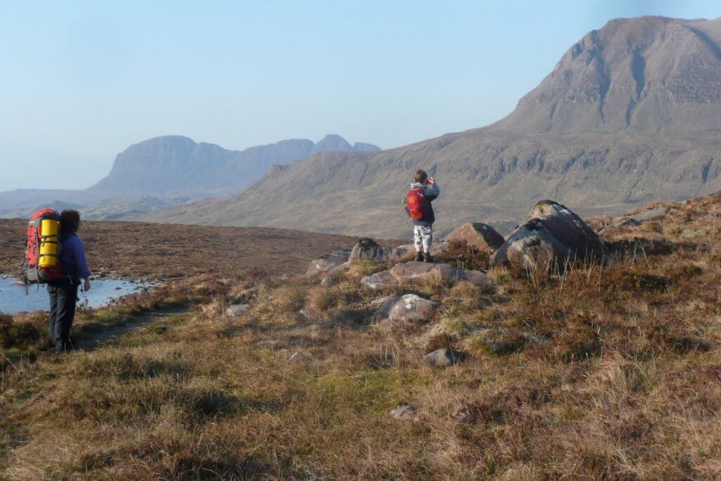 wild camping in Scotland