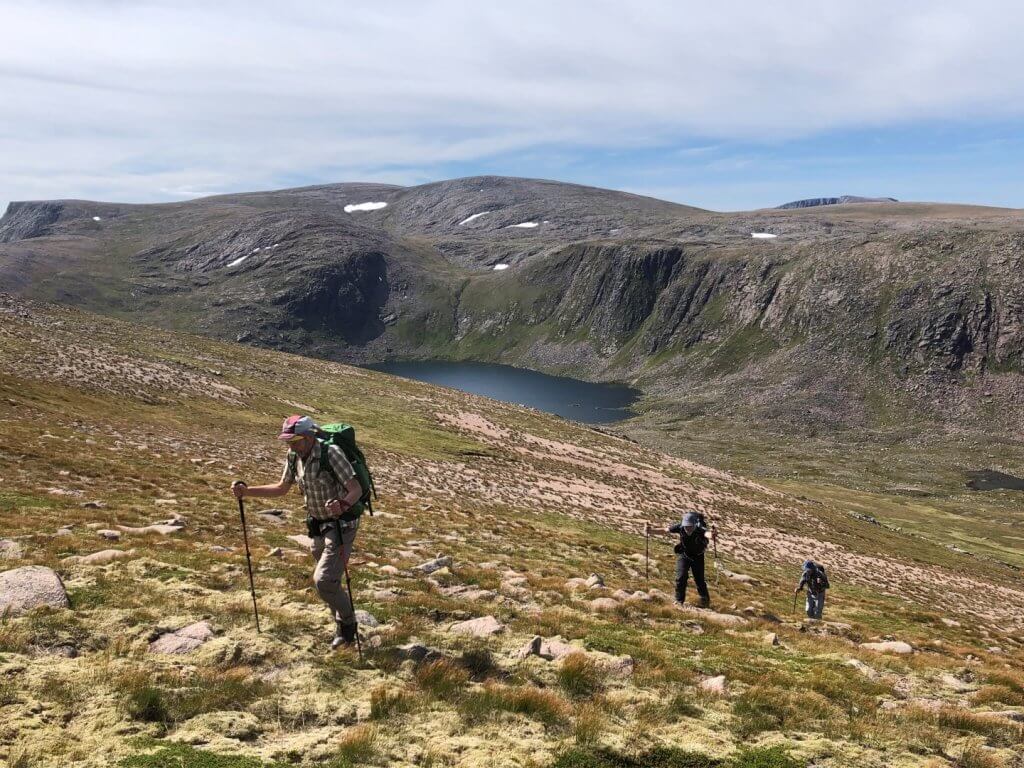 hill walking in scotland