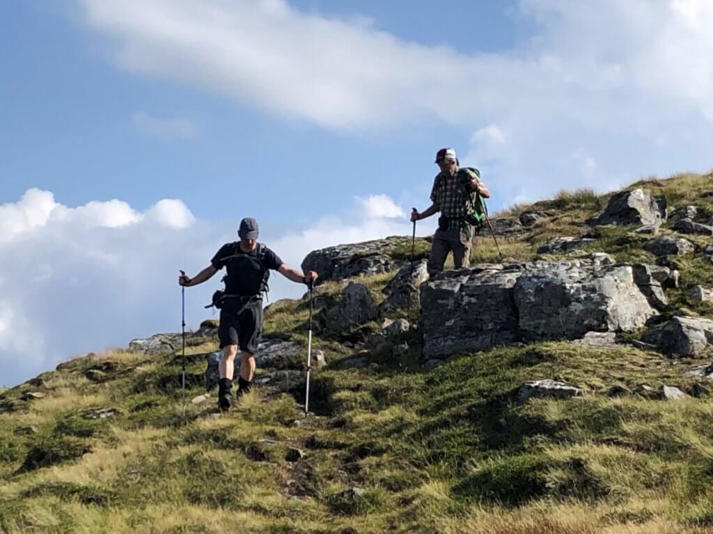 hill walking in Scotland