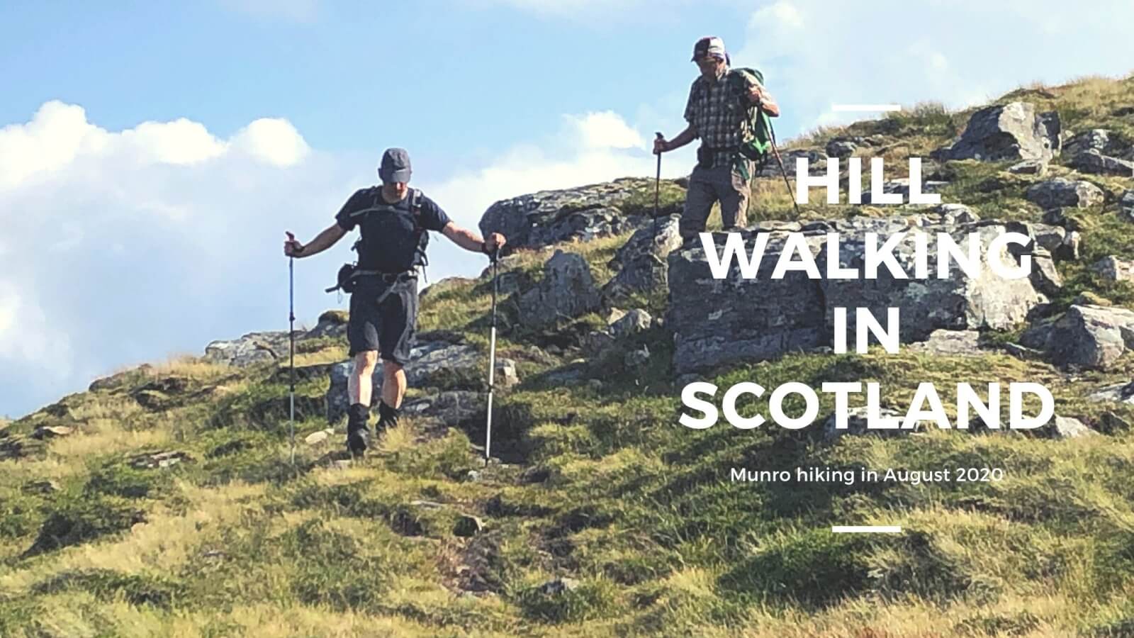 hill walking in Scotland