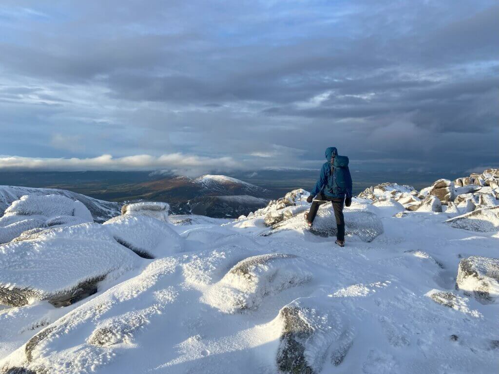 New Year Winter Walking