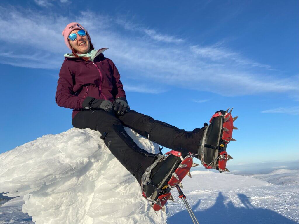 New Year Winter Walking