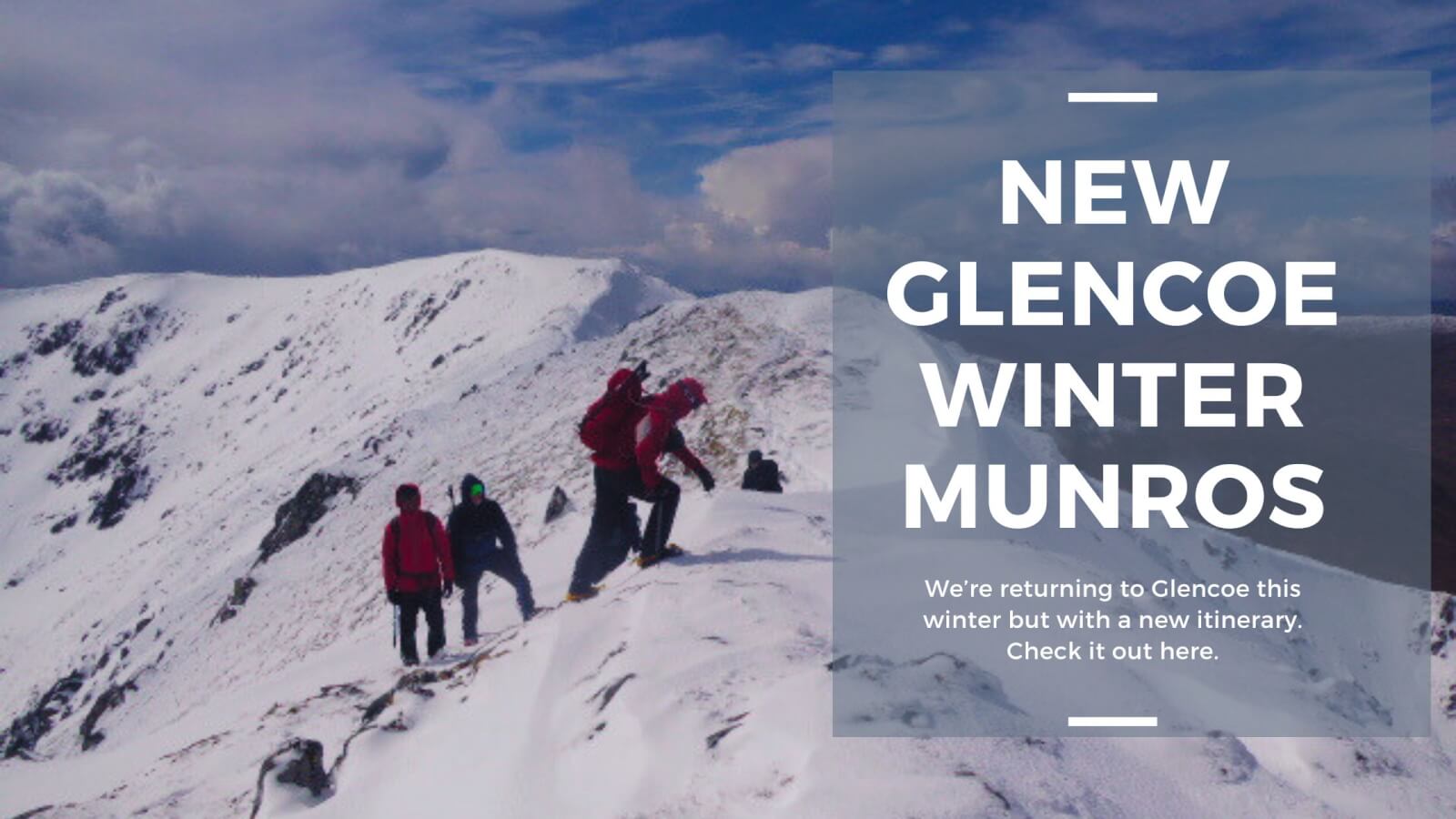 Glencoe winter munros