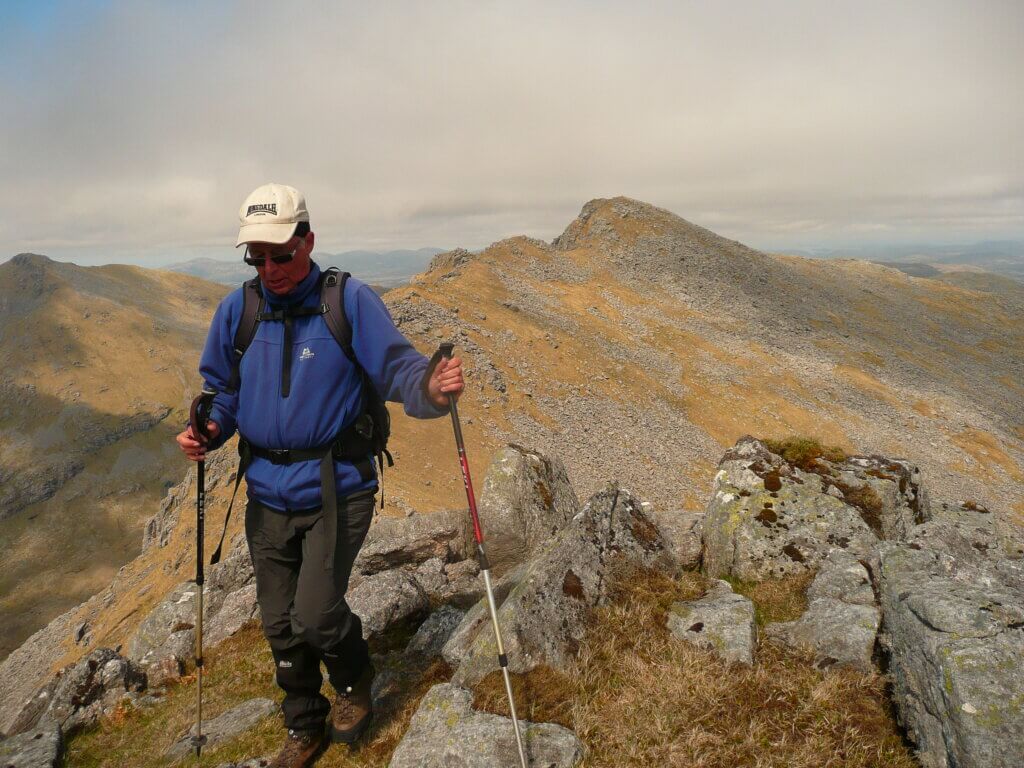 walking with poles