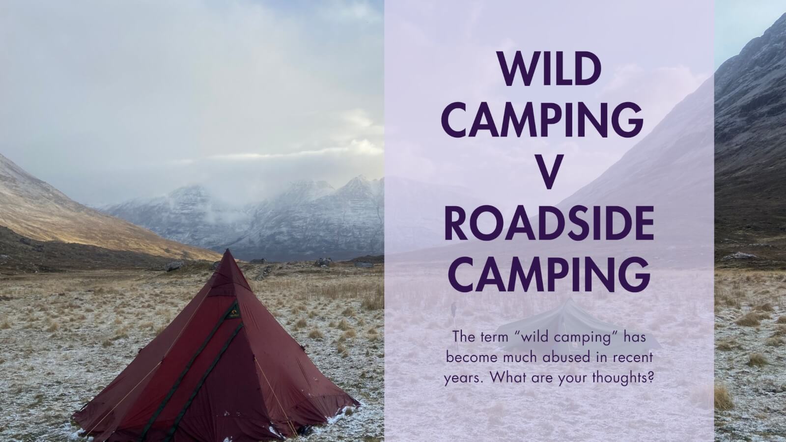 wild camping