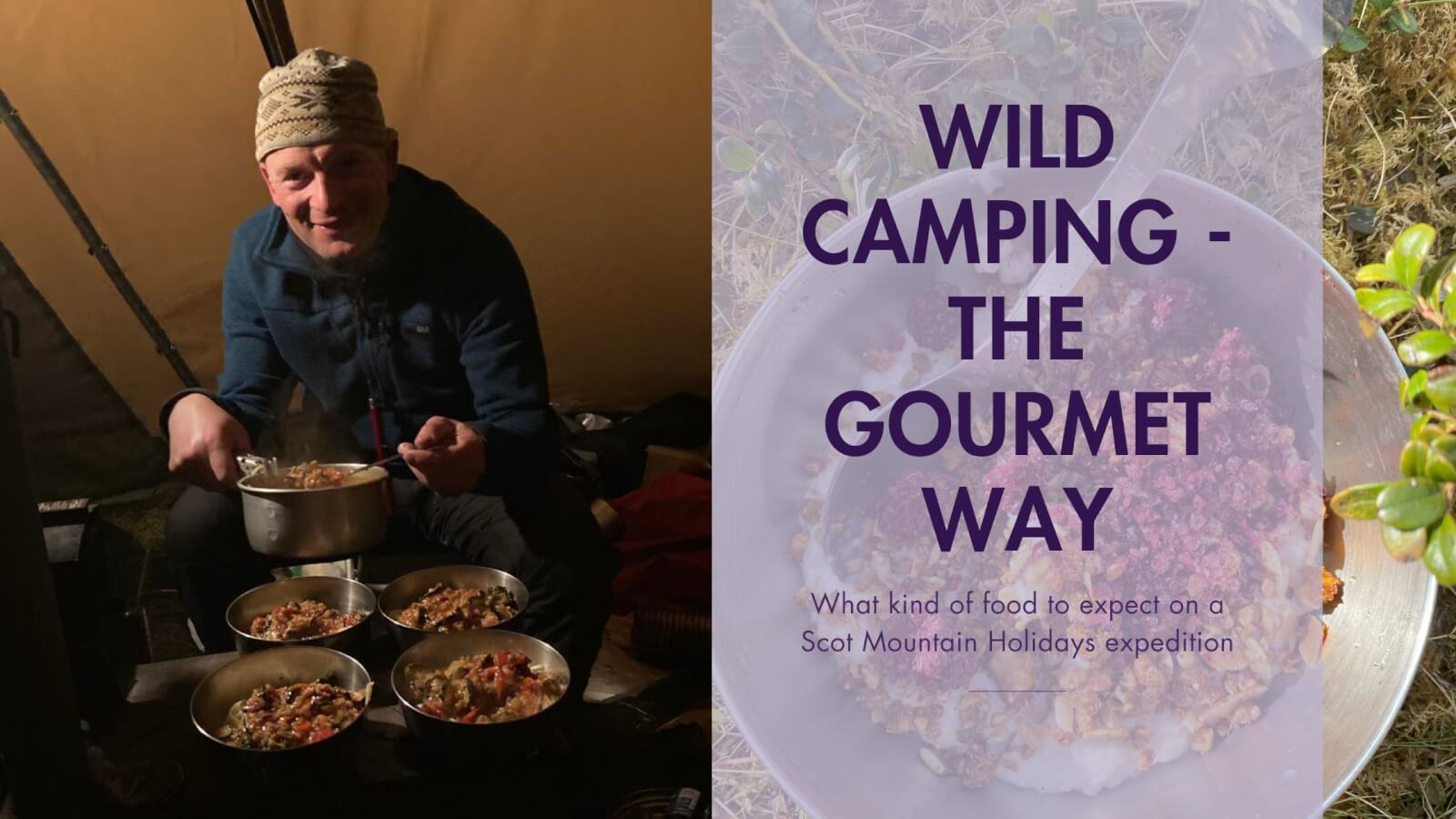 wild camping food