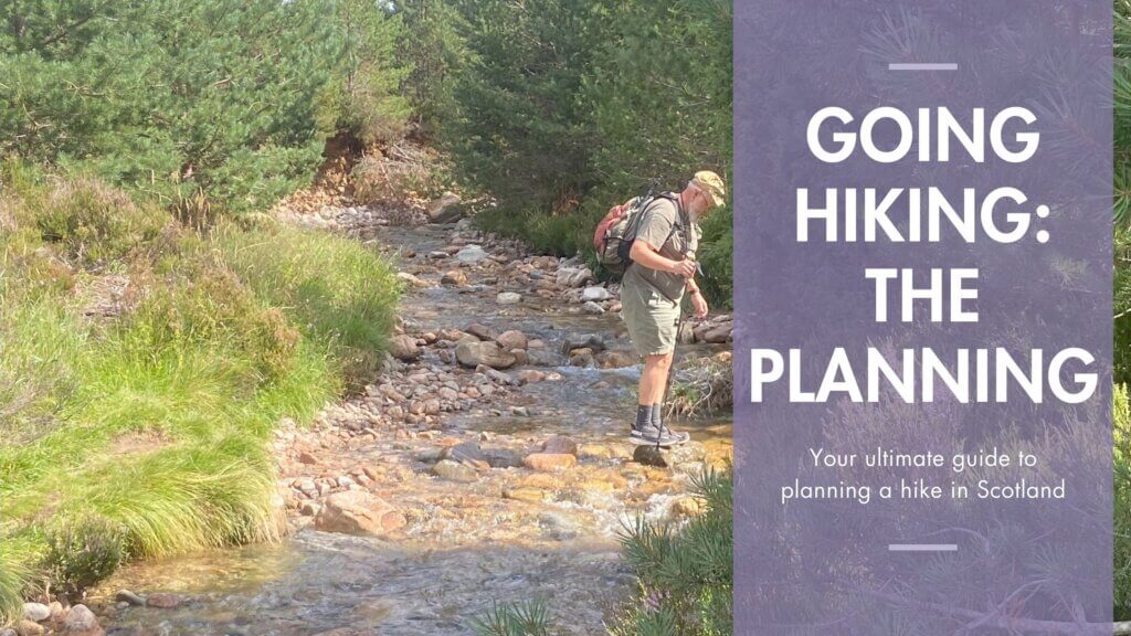going hiking: planning a hike
