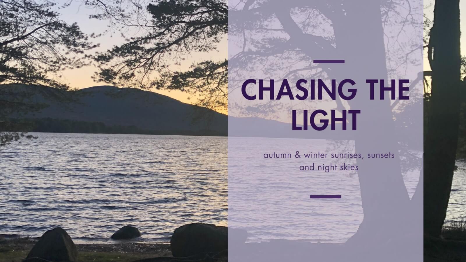 sunrises and sunsets blog