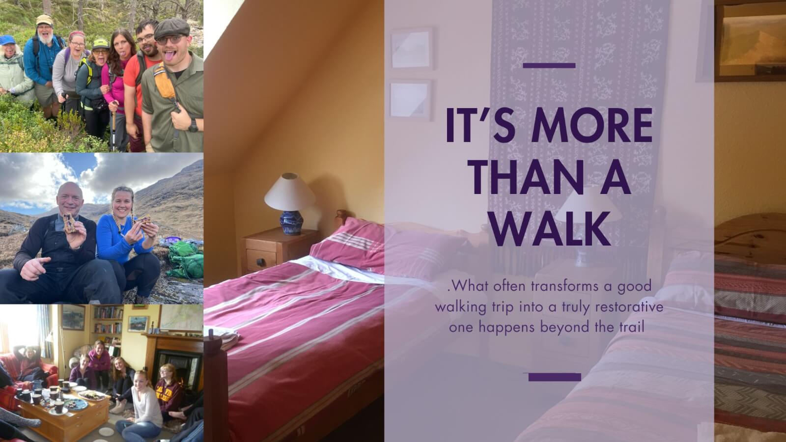 it's more than just a walk