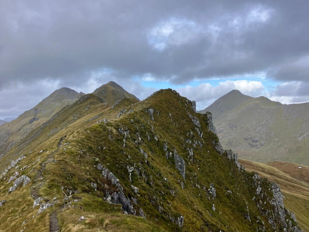 wilderness walking in the Highlands of Scotland