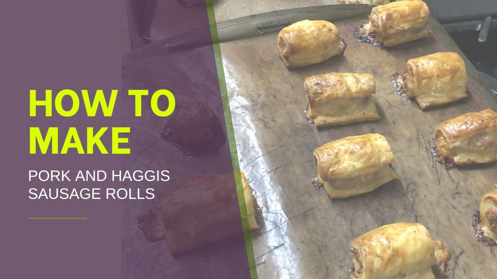 how to make sausage rolls