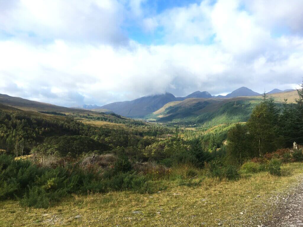 wide open landscape, Scottish Highlands