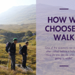 How we choose a walk