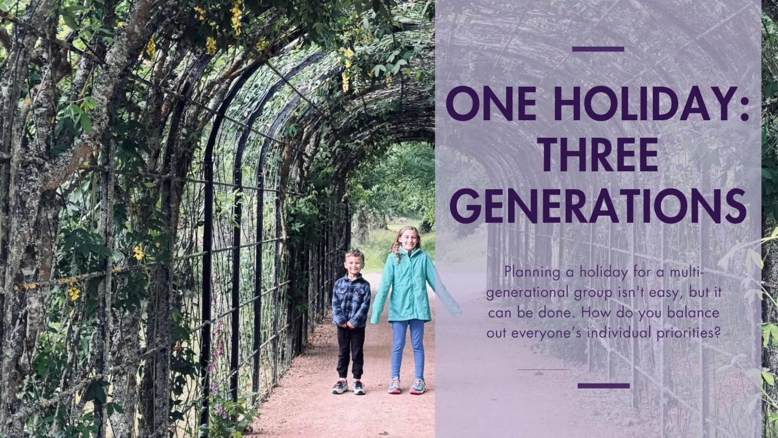 one holiday three generations
