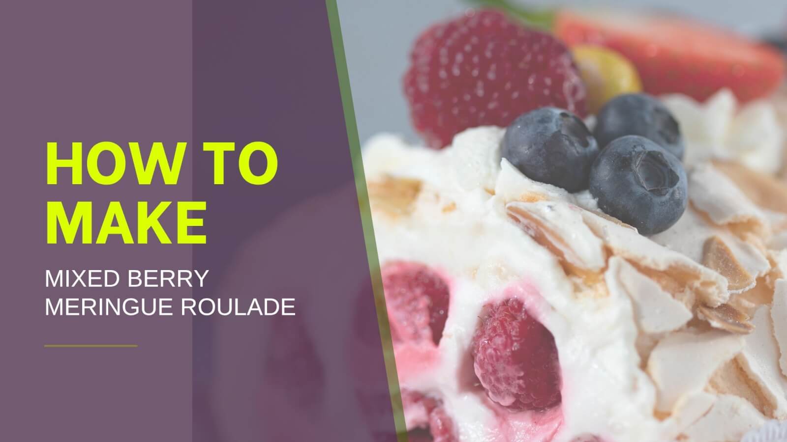 meringue roulade