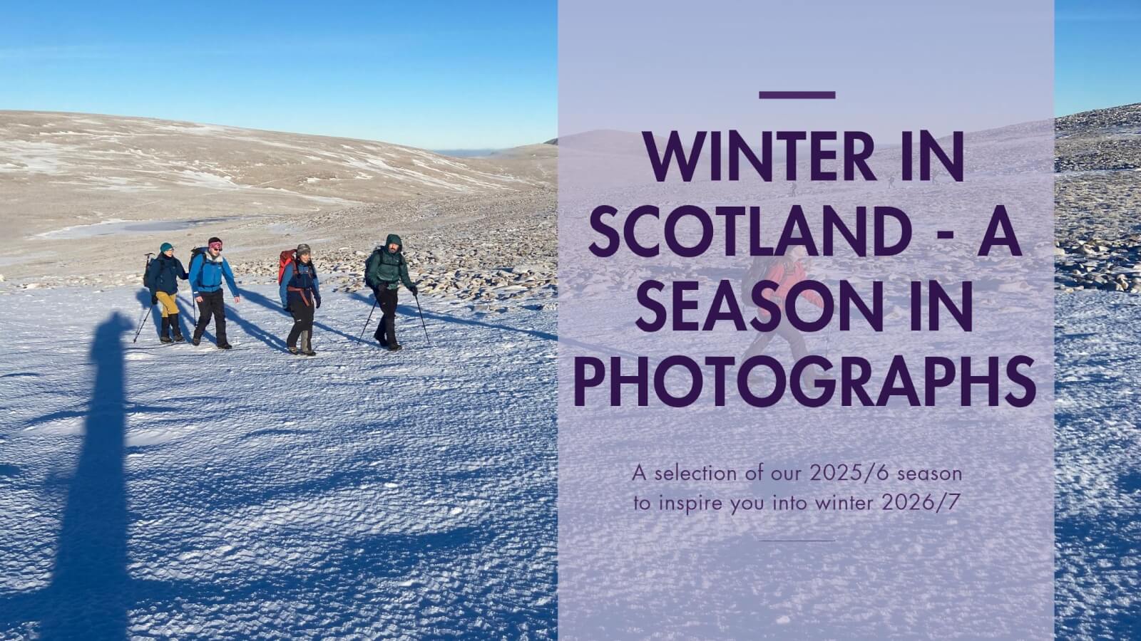 winter in scotland - a sesaon in photographs